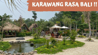Bikin Betah Banget, Resto Baru di Karawang Ini Punya View Sawah ala Bali yang Lagi Viral