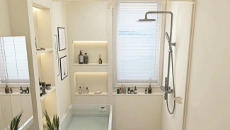 Tips Renovasi Kamar Mandi Sempit Agar Terlihat Luas dan Mewah