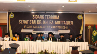 Siapkan Generasi Muslim Unggul dan Berdaya Saing, STAI DR KHEZ Muttaqien Wisuda 147 lulusan