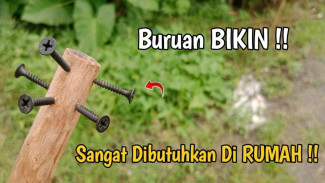 Kreasi Ajaib Ubah Botol Bekas Jadi Alat Ganti Lampu, Tidak Perlu Tangga Lagi