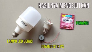 Sulap Barang Bekas Jadi Pengharum Ruangan Unik, Kreatifitas Anti Mainstream Bikin Tercengang