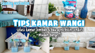 Cara Mudah Buat Kamar Wangi dengan Modal Murah, Cuma Pakai 3 Bahan Dapur!