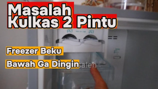 Kulkas Dua Pintu Dingin Atas Tapi Tidak Bawah? Trik Murah Meriah Bisa Bikin Normal Lagi!
