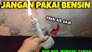 Cara Ajaib Membuat Lampu Darurat Tahan Lama, Modal Botol Plastik dan Minyak