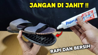 Cara Kuat Rekatkan Sandal Putus dan Buat Sepatu Putih Jadi Kinclong Seperti Baru