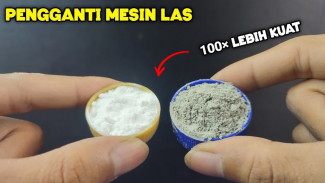 Trik Menyambung Besi Super Kuat, Cuma Modal Lem Setan dan Serbuk Dapur