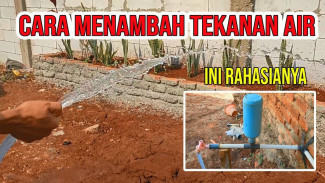 Ide Unik Bikin Aliran Air Lebih Deras, Cuma Modal Botol Bekas Rumah