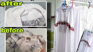 Cara Mencuci Mukena Kusam dan Dekil Seperti Baru Lagi, Bahan Dapur Jadi Andalan