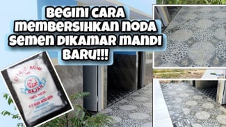 Tips Bersihkan Noda Semen dan Cat di Keramik Baru, Hasilnya Kinclong Tanpa Bahan Kimia
