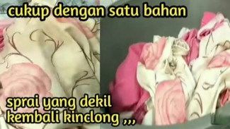 Modal Hemat! Ini Jurus Jitu Bikin Sprei Dekil Kusam dan Kekuningan Kinclong Maksimal!