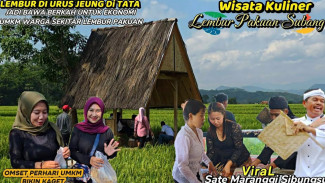 Lembur Pakuan KDM Subang Viral, Sate Maranggi dan Suasana Sawah Jadi Buruan Wisatawan