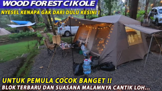 Wood Forest Lembang, Surga Camping dengan Tenda Mewah dan Trekking Seru ke Curug Rahasia