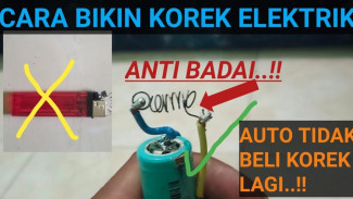 Ubah Korek Bekas Jadi Korek Elektrik Super Praktis, Hemat dan Aman Buat Semua Aktivitas Rumah Tangga