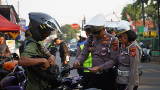 44 Motor Pelajar Disita, Kapolres Purwakarta: Soal Keselamatan, Bukan Hanya Pelanggaran