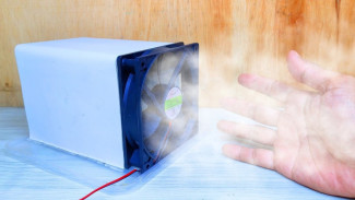Buat AC Mini dari Kipas DC 12 Volt dan Es Batu, Suhu Langsung Turun 7 Derajat!