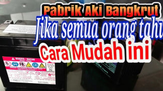 Rahasia Memperbaiki Aki Motor Ngedrop, Cuma Modal Rp10 Ribu Bisa Jalan Kembali