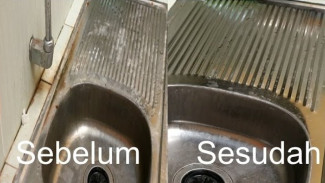 Cara Ajaib Bersihkan Sink Berkarat Pakai Baking Soda, Hasilnya Seperti Baru!