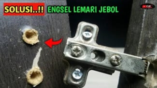 Pintu Lemari Ompong? Ini Cara Memperbaiki Pintu Lemari yang Jebol Sampai Kuat Banget!