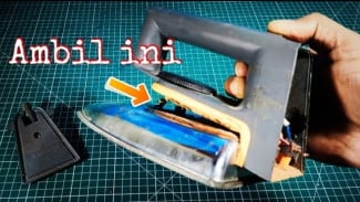 Listrik Rumah Sering Jeglek? Coba Trik Gokil Pakai Setrika Bekas Ini
