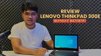 Lenovo 300E Murah Tapi Tangguh, Laptop Rp1 Jutaan dengan Desain Anti Banting dan Layar Touchscreen
