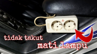 Motor Bisa Jadi Genset Darurat, Trik Stop Kontak Bikin Rumah Tetap Terang saat Listrik Padam