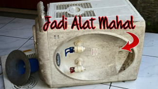 Dispenser Rusak Disulap Jadi Kran Otomatis, Hasilnya Bikin Melongo dan Super Keren!