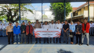 Cipayung Plus dan Ruang Pemuda Goes to School, Polres Banjar Ajak Generasi Muda Taat Hukum