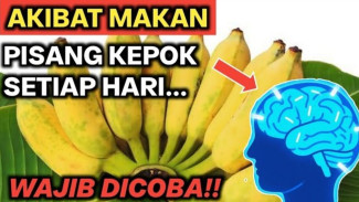 Khasiat Pisang Kepok Ternyata Bukan Kaleng-Kaleng, Bisa Kuatkan Otot dan Tulang Sampai Usia Senja