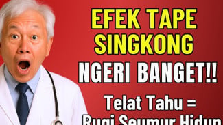 Tape Singkong untuk Lansia, Inilah Manfaat Probiotik, Otak Cerah, dan Nafsu Makan Meningkat!