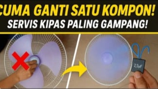 Jangan Beli Baru! Bongkar Rahasia Kipas Angin yang Putarannya Lambat Cuma Modal Ganti Komponen Murah!