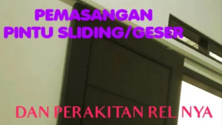 Anti Miring! Panduan Gampang Pasang Rel Pintu Geser Sendiri Sampai Rata Sempurna!