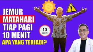 Cuma 10 Menit! 5 Manfaat Sinar Matahari Pagi: Gratis Bikin Kuat Tulang, Anti Moody, dan Imun Auto-Joss!