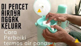 Termos Air Panas Bandel Gak Mau Keluar Air Padahal Dipompa? Bongkar Trik Tambal Pipa Biar Air Nyembur Deras!