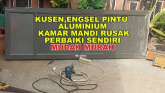 Auto Kencang! Trik Gila Perbaikan Engsel Pintu Aluminium Kamar Mandi yang Sudah Bobrok!