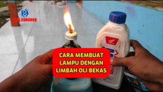 Dahsyat! Trik Cerdas Bikin Lampu Darurat Oli Bekas Cuma Modal Botol Langsung Nyala Terang!