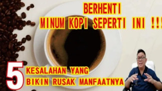 5 Kesalahan Fatal Saat Minum Kopi, Nomor 3 Bikin Perutmu Bermasalah!
