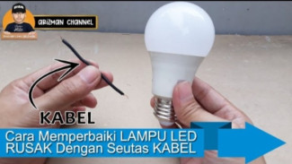 Hemat Jutaan! Trik Gampang Bikin Lampu LED Mati Hidup Lagi Cuma Modal Kabel Pendek!