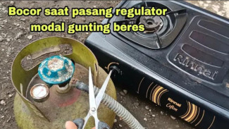 Tabung Gas LPG Nge-Gas Saat Dipasang Regulator? Jangan Panik! Cuma Modal Ganti Karet, Bocor Langsung Minggat!