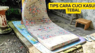 Kasur Tebal Auto Bersih dan Wangi! Trik Jitu Cuci Sarung Kasur Busa Tebal Tanpa Masuk Mesin Cuci