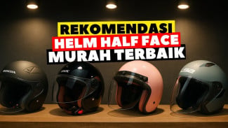 Rekomendasi Helm Half Face Paling Worth It, dari Retro Fantasi sampai Seri Premium yang Fitur Keamanannya Bikin Kaget