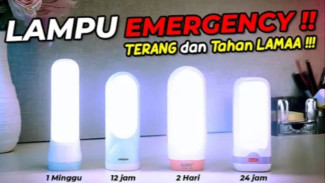 5 Lampu Emergency Murah Terbaik! Tahan Lama, Super Terang, Mulai 30 Ribuan!