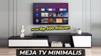 5 Meja TV Kekinian yang Bikin Ruang Tamu Kamu Makin Estetik! Nomor 3 Paling Unik!