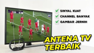 5 Antena TV Digital Indoor Termurah & Terbaik! Gambar Bening Anti Semut, Nomor 3 Bikin Kaget!