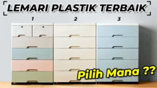7 Lemari Plastik Murah Tapi Kualitas Premium! Wajib Punya Biar Rumah Rapi Anti Sumpek!
