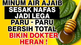 Bahaya Napas Ngik-Ngik! Ini Dia Ramuan Ajaib 2 Bahan Dapur yang Buat Saluran Napas Bersih Total seperti Pipa Baru