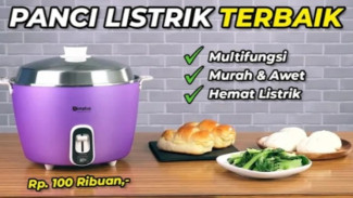 5 Panci Listrik Murah 100 Ribuan, Bikin Masak Jadi Super Praktis