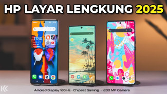 Harga Cuma 2 Jutaan! 5 HP Layar Lengkung Spek Dewa Ini Bikin Flagship Auto Nangis