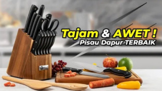 5 Set Pisau Dapur Murah tapi Mewah! Nomor 5 Harganya Bikin Kaget!