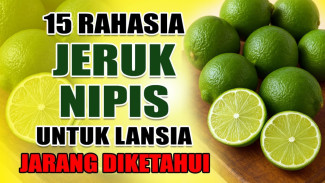 Hati-hati Kolesterol! Cuma Rajin Minum Air Perasan Jeruk Nipis, Jantung Langsung Sehat dan Bugar