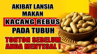 Kacang Rebus: Rahasia Sehat Lansia Seharga Receh atau Bom Waktu Pencernaan? Ini Jawabannya!